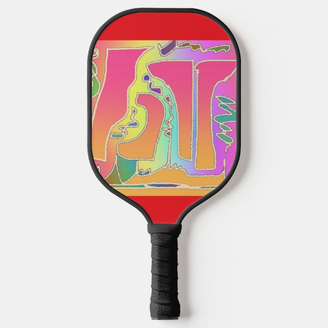 Amazing Maze Pickleball Paddle (Front)