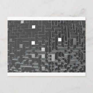 Amazing maze postcard