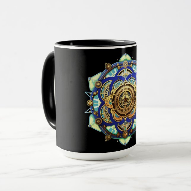 Amazing Mechanical Clock Mug (Front Left)