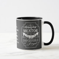 Amazing mentor appreciation retirement gift