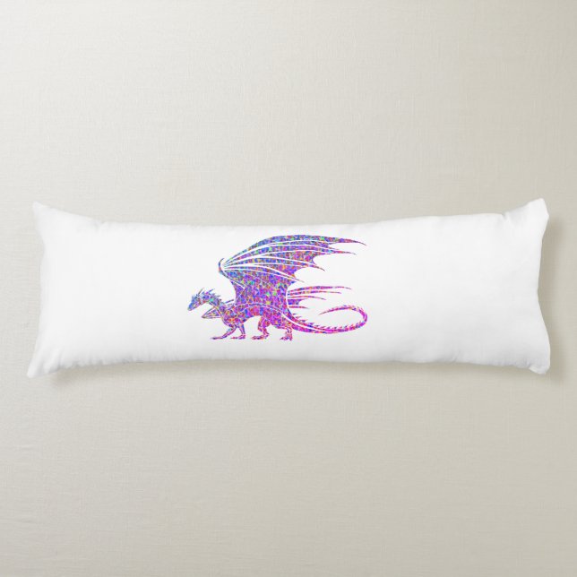 Amazing Mosaic Dragon Body Cushion (Front)