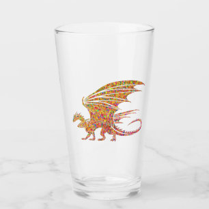 Amazing Mosaic Dragon Glass
