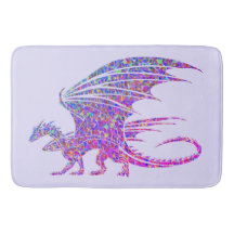 Amazing Mosaic Dragon Purple