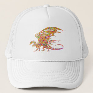 Amazing Mosaic Dragon  Trucker Hat