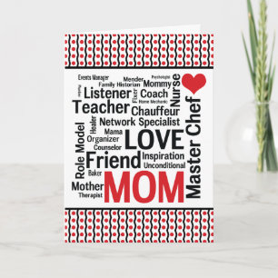 Amazing Multitasking Mum - Mother's Day Card