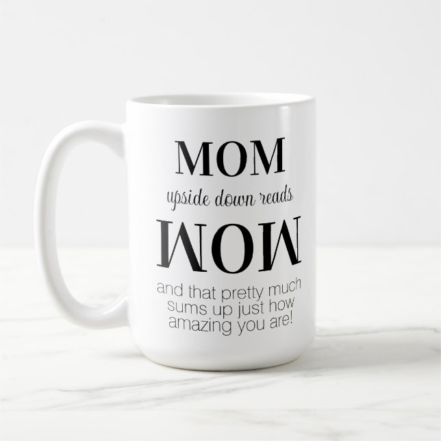 Amazing Mum Best Ever Mother's Day  Coffee Mug (Left)
