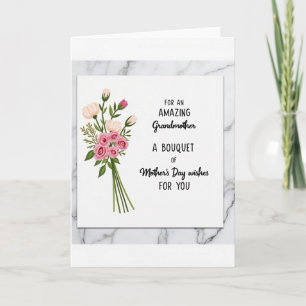 Amazing Mum Floral Image Card