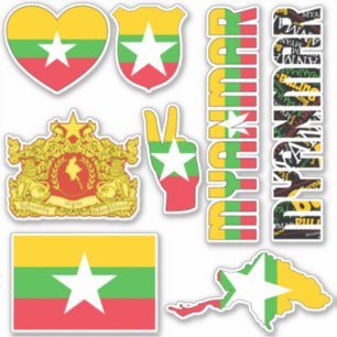 Amazing Myanmar Shapes National Symbols
