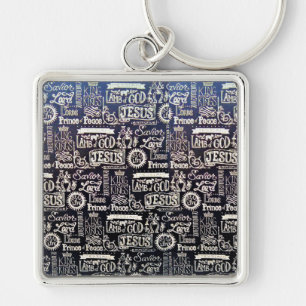 Amazing Names Of Jesus Keychain