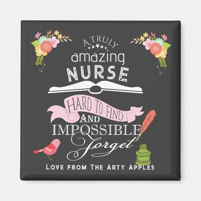 amazing nurse magnet (Front)
