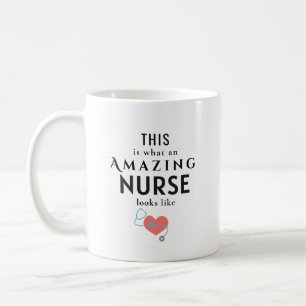 Amazing Nurse Personalised Coffee Mug