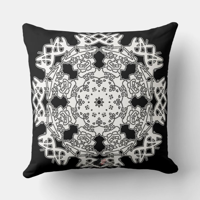 Amazing Octa Glyph Pillow (Back)