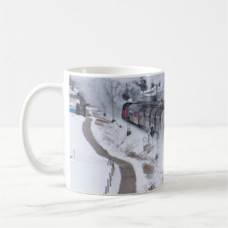 Amazing Old Antique Steam Train from The Past Coffee Mug