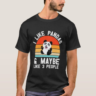 Amazing Panda Quote For Animal Fans T-Shirt