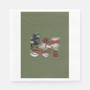 Amazing Patriotic Military Unique Napkin