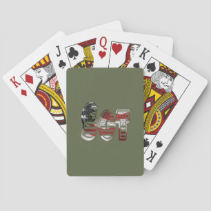 Amazing Patriotic Military Unique Playing Cards