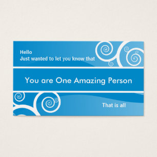 Amazing Person Card Anonymous
