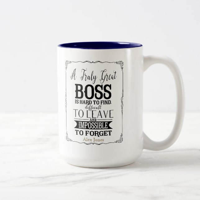 amazing personalise mentor Mug gold (Right)