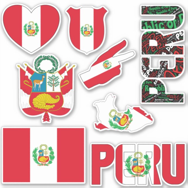 Amazing Peru Shapes National Symbols (Front)