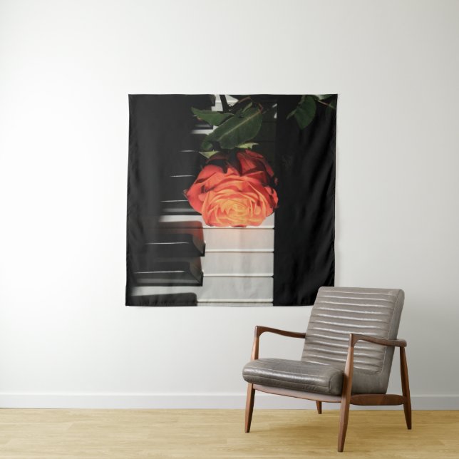 Amazing Piano Artwork Tapestry (In Situ)