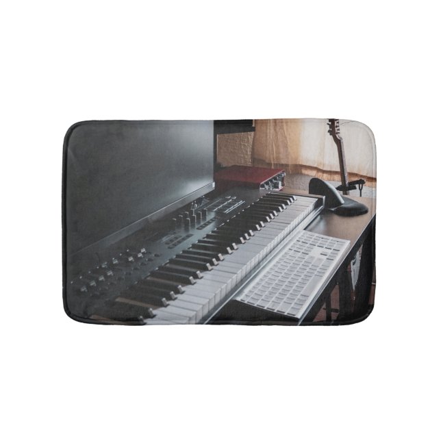 Amazing Piano Bath Mat (Front)