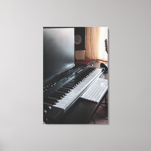 Amazing Piano Canvas Print (Front)