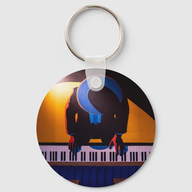 Amazing Piano Key Ring (Front)