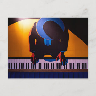 Amazing Piano Postcard