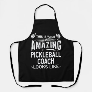 Amazing Pickleball Coach Apron