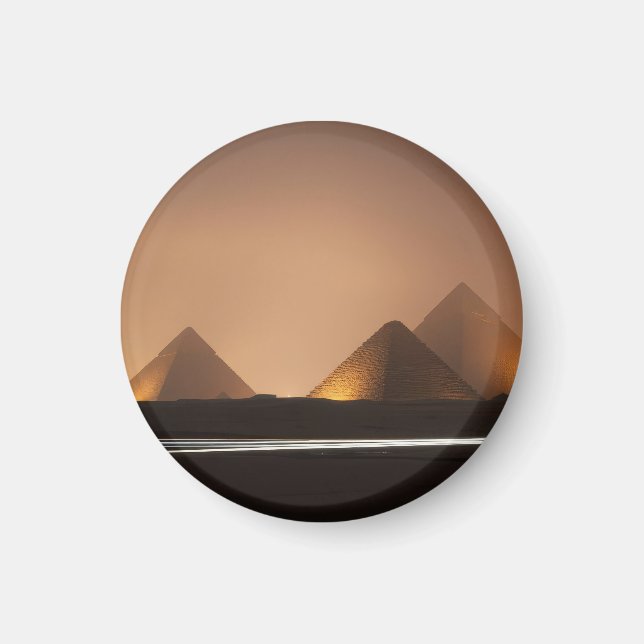Amazing Pyramids Magnet (Front)