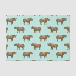 Amazing Rhinoceros Safari Tissue Paper