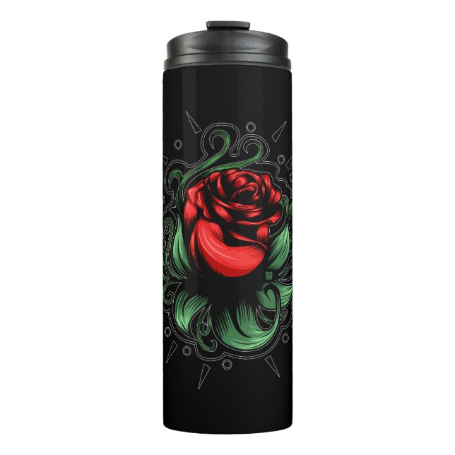 Amazing Rose Thermal Tumbler (Front)