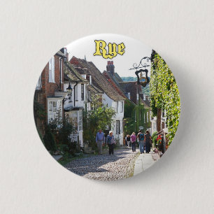 Amazing! Rye England 6 Cm Round Badge