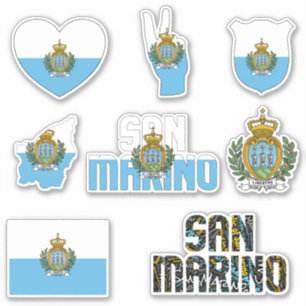 Amazing San Marino Shapes National Symbols