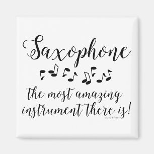 Amazing Saxophone Magnet