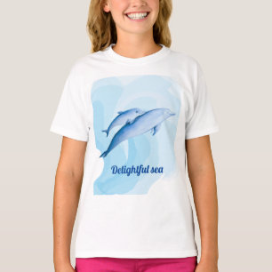 Amazing sea with dolphins T-Shirt