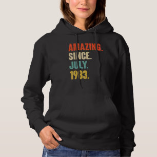 Amazing Since July 1983 39 Year Old Gift 39th Bir Hoodie