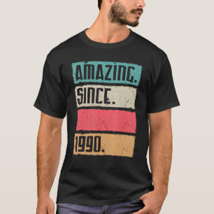 Amazing Since Sept 1990 Happy Birthday 32 Years To T-Shirt