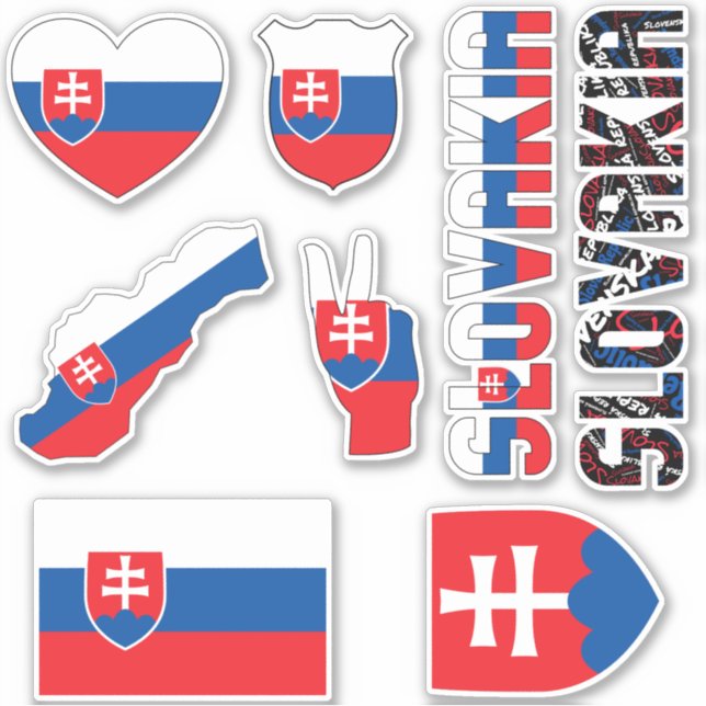 Amazing Slovakia Shapes National Symbols (Front)