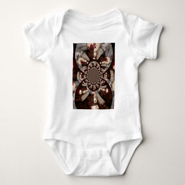 Amazing Snowman Baby Bodysuit (Front)