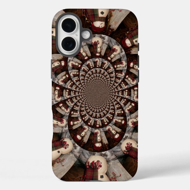 Amazing Snowman Case-Mate iPhone Case (Back)