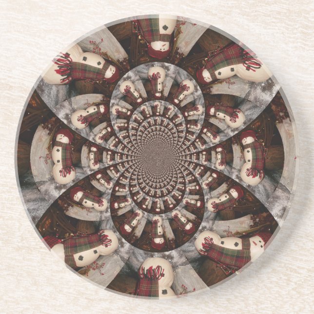 Amazing Snowman Coaster (Front)