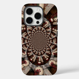 Amazing Snowman Kaleidoscope | Intricate Winter Ar iPhone 16 Pro Case