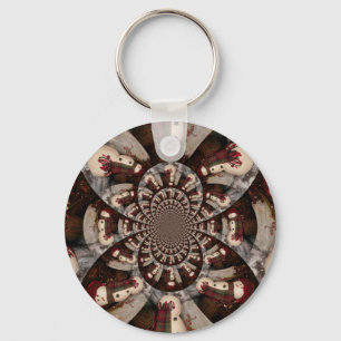 Amazing Snowman Key Ring