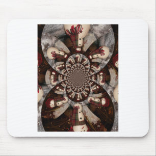 Amazing Snowman Mouse Mat