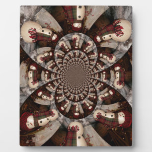 Amazing Snowman Plaque