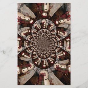 Amazing Snowman Stationery