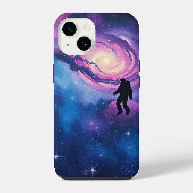 Amazing Space design iPhone Case (Back)