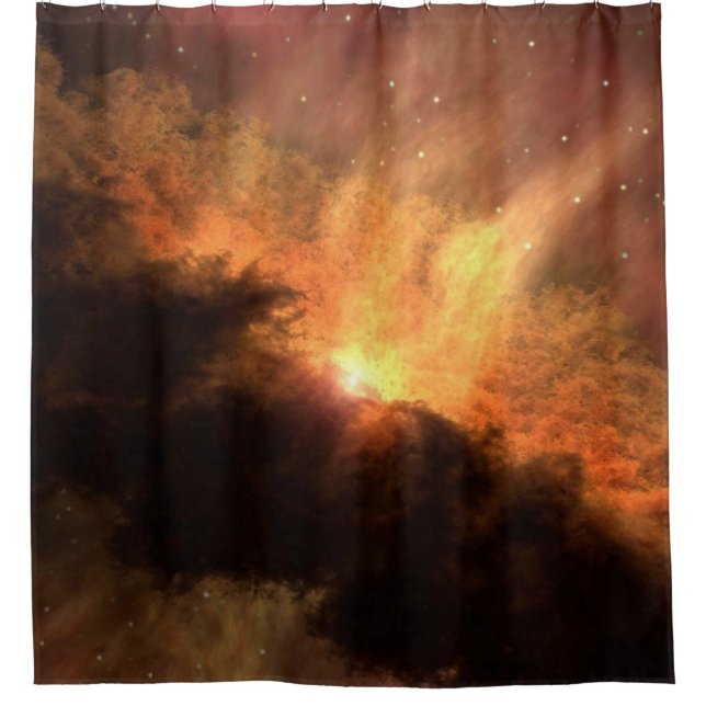 Amazing Space Shower Curtain (Front)