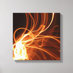 Amazing spiral light canvas print
